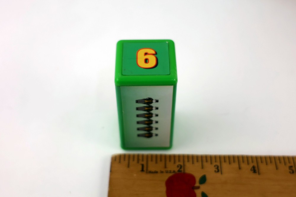 Nylint Thomas The Tank Engine Train Plastic Number Block Replacement #6 Six