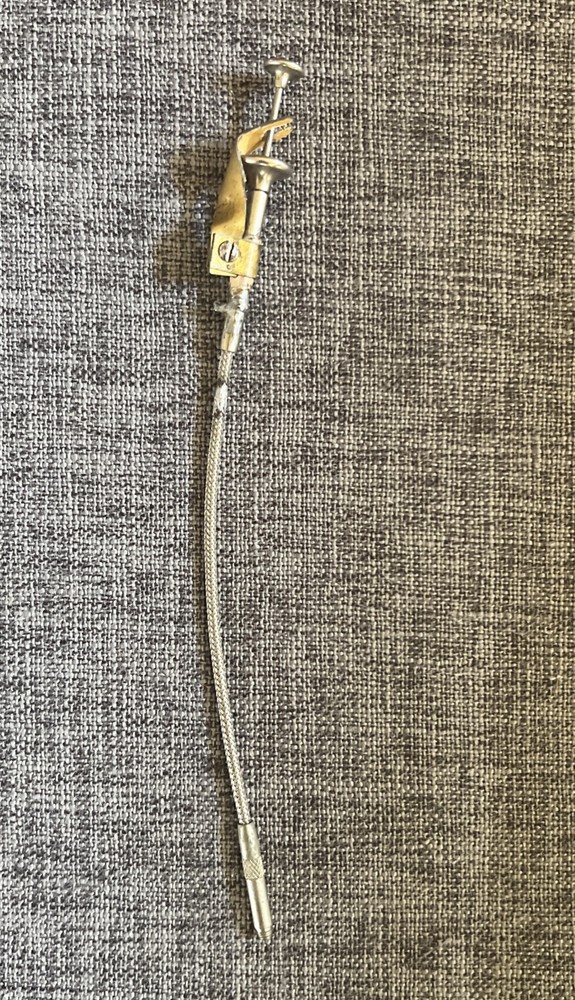 "/Kodak Shutter Release Cable 6"" Metal Straight Thread Medium Format Camera