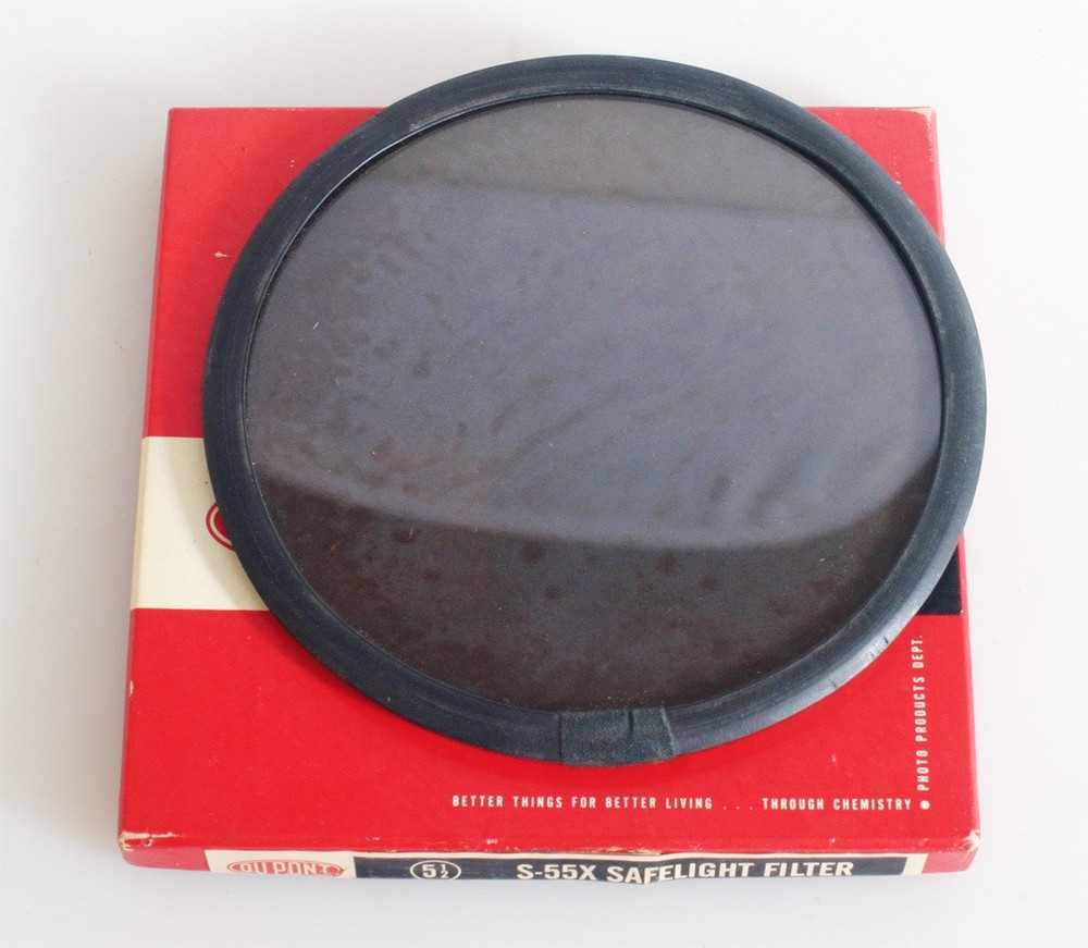5.5" CIRCULAR SAFELIGHT FILTER IN BOX