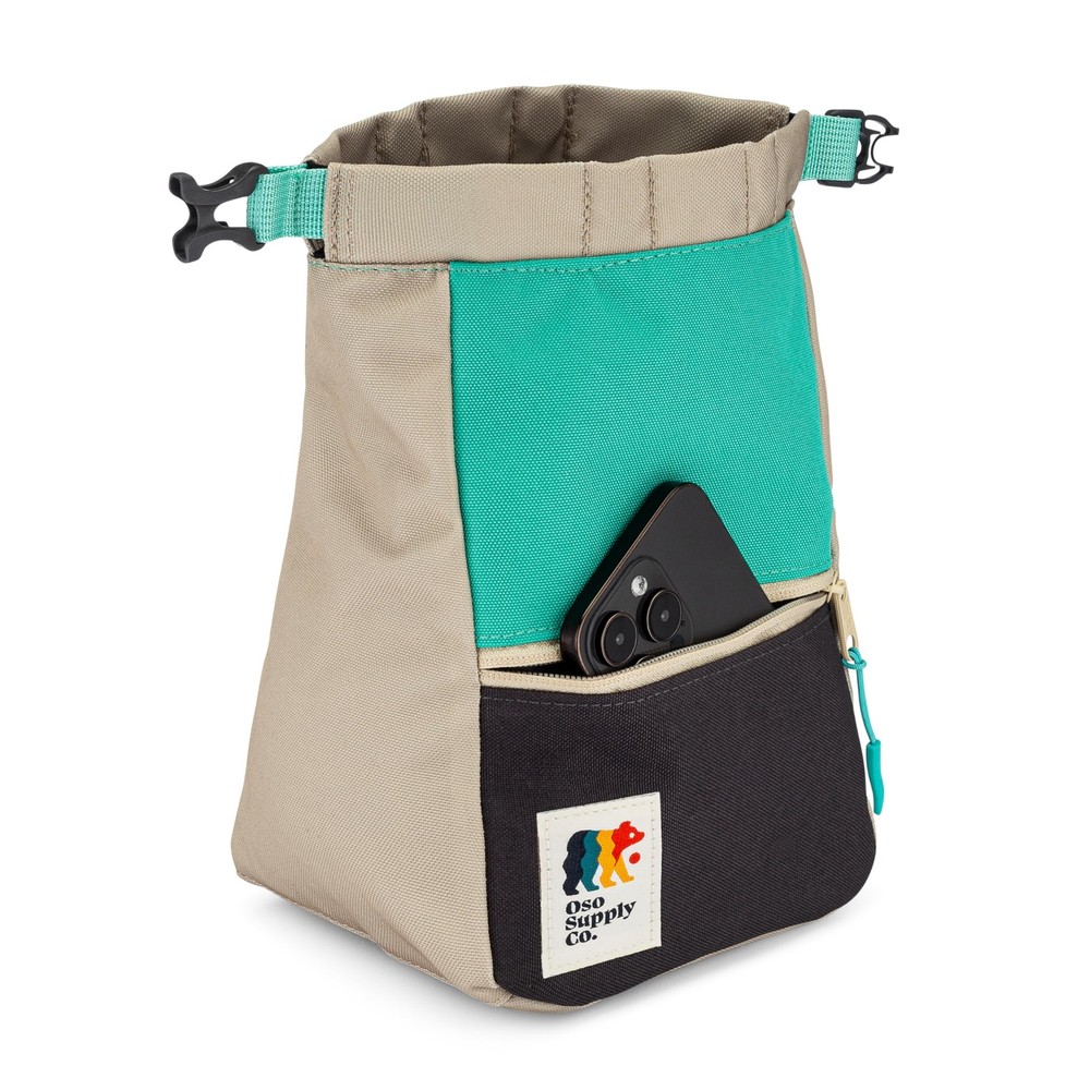 - Large Roll Down Bouldering Chalk Bucket (Cascade Green)