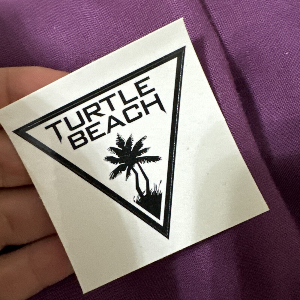 Turtle Beach Gaming Headset Insert Sticker