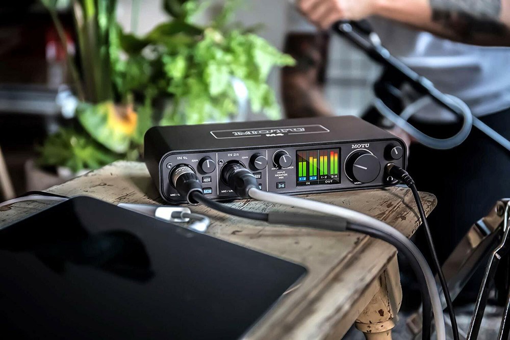 MOTU M4 USB-C 4x4 Audio Interface UPC 839128006126