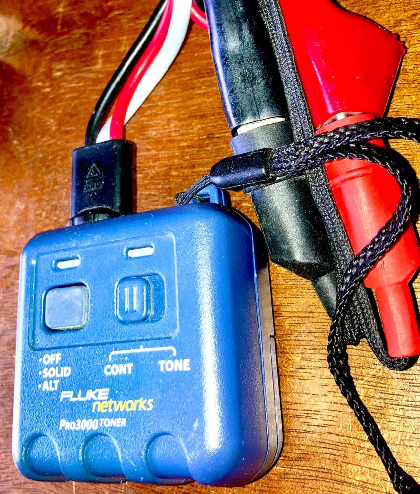 Fluke Networks Pro3000 Toner Tester Tone Generator