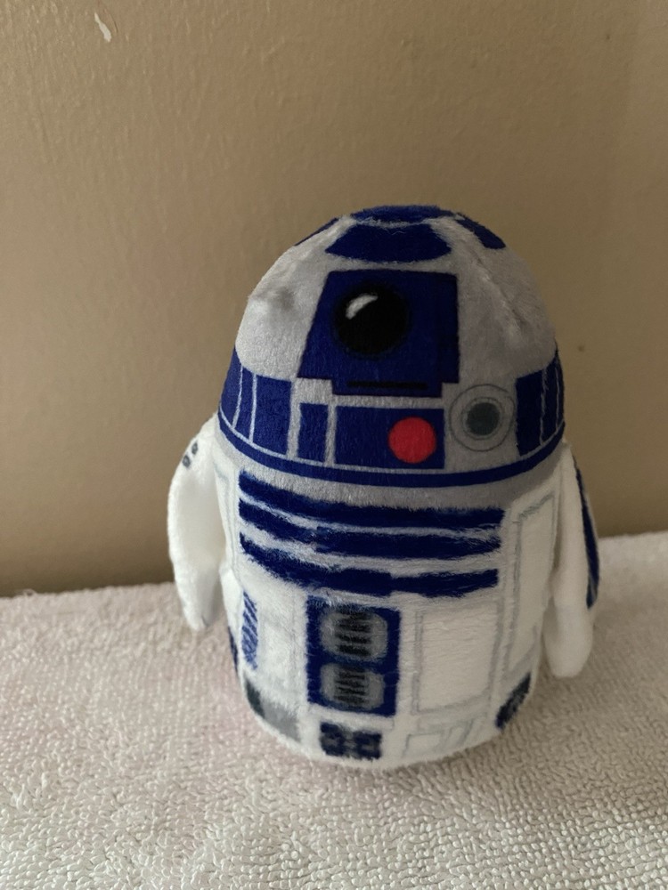 R2-D2 Star Wars Beanbag Hallmark Plush 6”