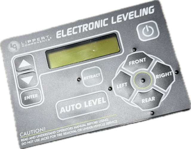 LCI Electronic Leveling Touchpad Replacement Pad ONLY RV/Trailer