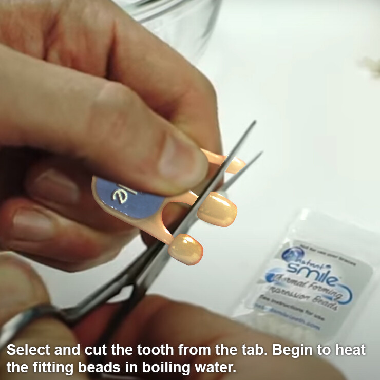 3 Pack Set Instant Smile All Shades Temporary Teeth Replacement Kit