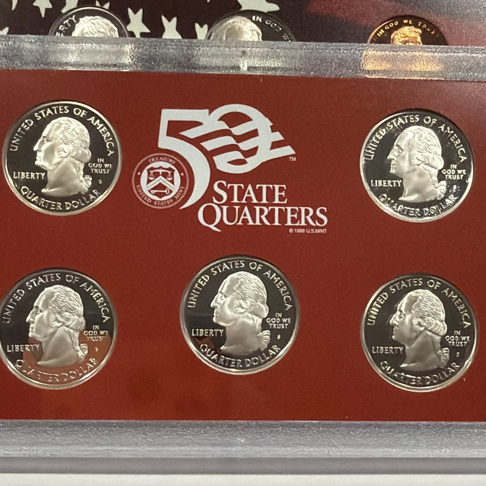 2007 U.S. Mint Silver Proof Set 14 Coins w/ Box & COA ~ Nice Set ~