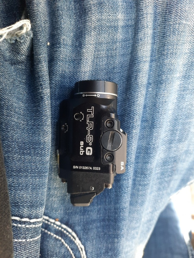 STREAMLIGHT TLR-8G SUB  LIGHT/LASER COMBO