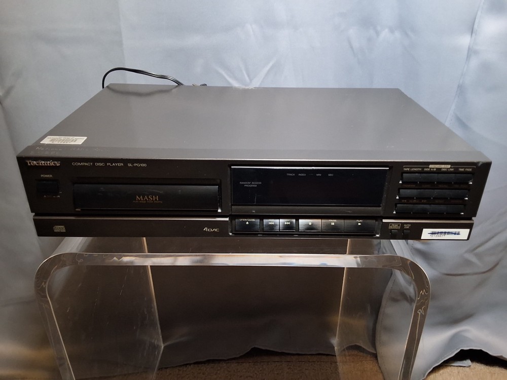 Vintage Technics SL-PG100 CD Player Used At NPR Studios!