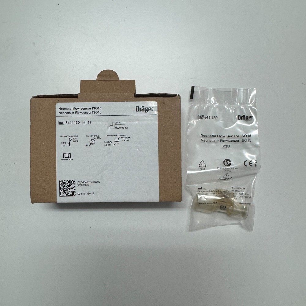 8411130 For Draeger Neonatal Reuse Flow Sensor