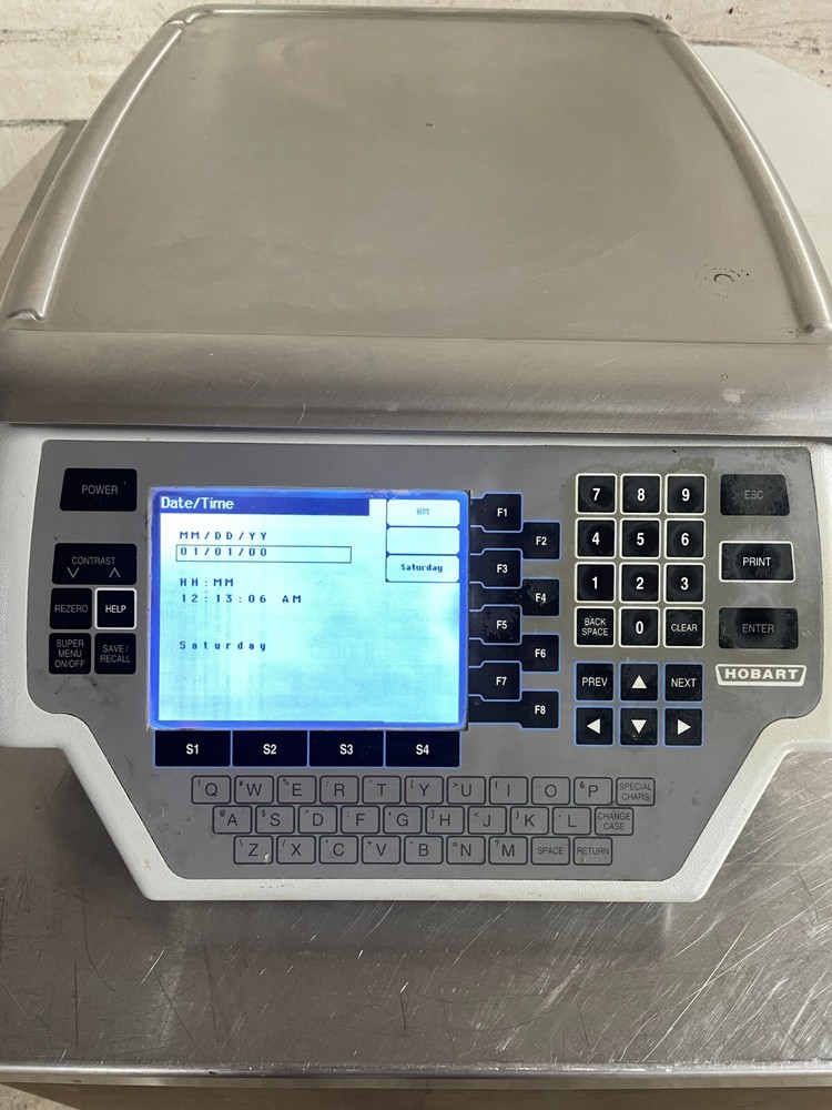 Hobart Quantum Deli Scale With Printer