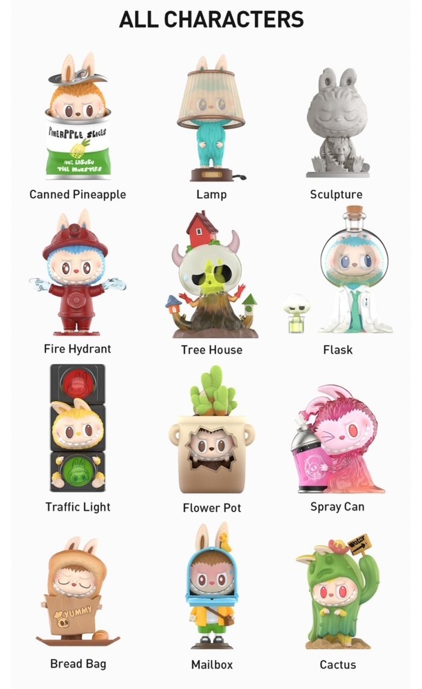 Pop Mart The Monsters Almost Hidden Series Figures (Confirmed) 100% AUTHENTIC