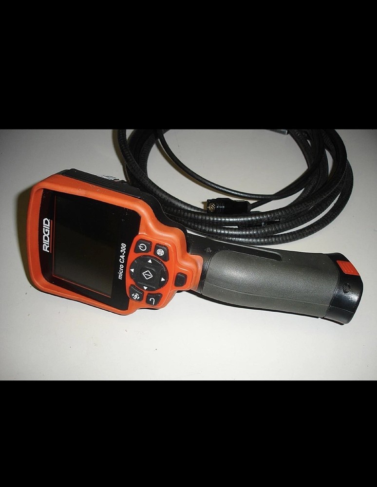 Ridgid Micro CA-300 - Inspection Camera w Extension - Case & Manual