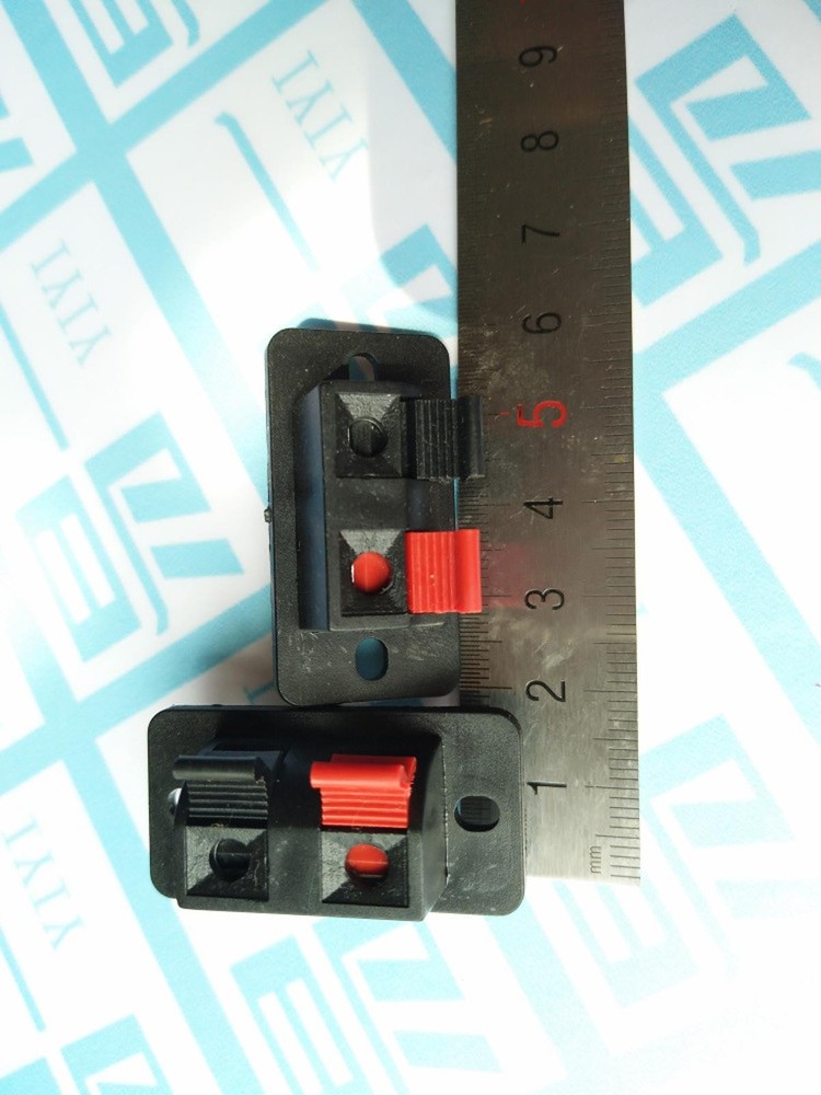 10Pack Push Release Type 2 Terminal Speaker Connector Plate Block Rated Load