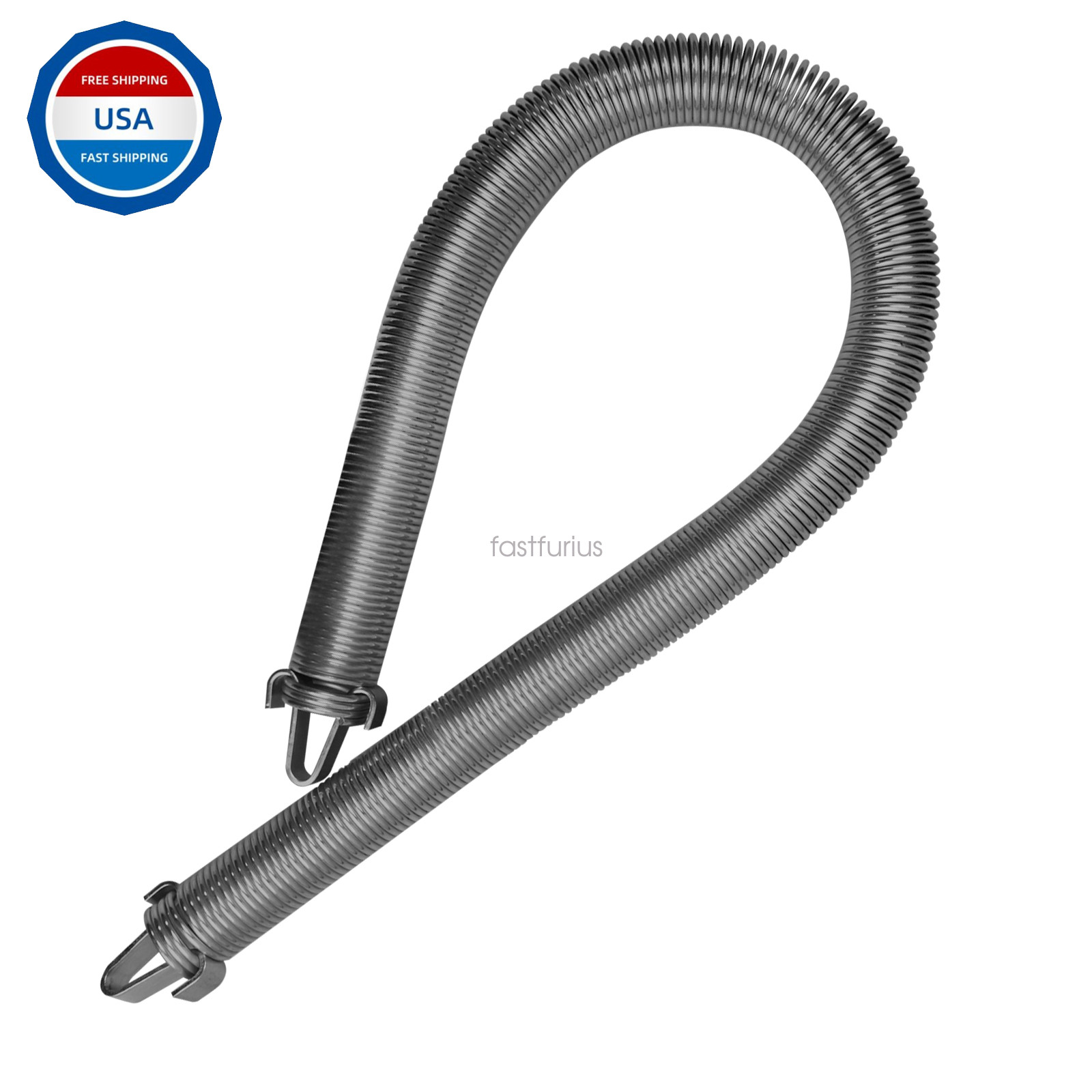 1x Length 40" Post Driver Spring for Shaver HD8 and Work Saver HPD 16 with Hooks