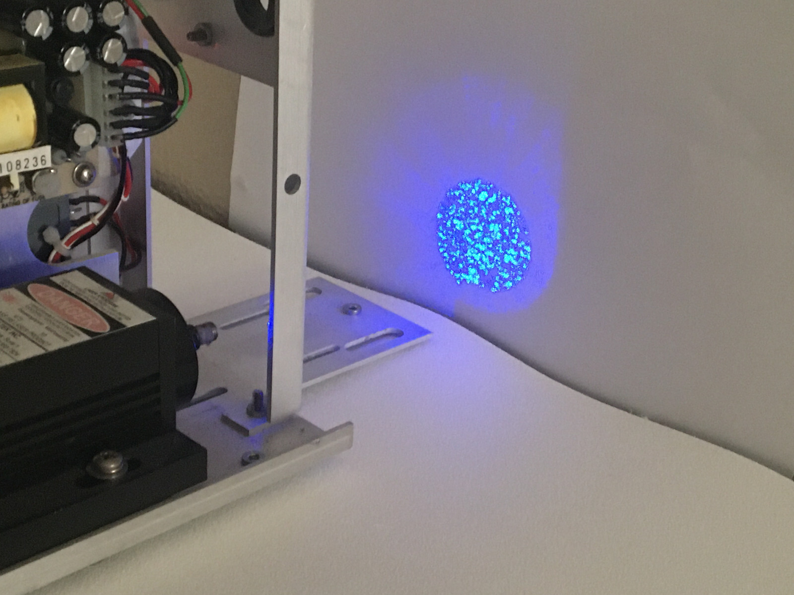 B&W Tek 473nm DPSS laser - BWTEK B&WTEK BW TEK - Diode pumped solid state RAMAN