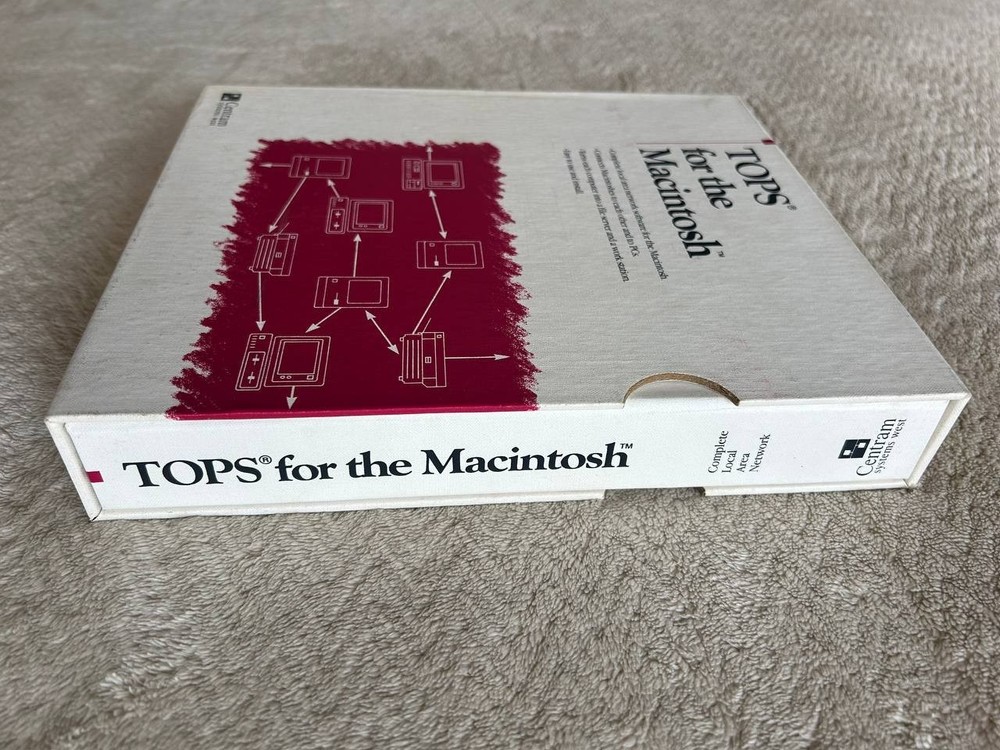 TOPS for the Macintosh. Apple software Complete Local Area Network