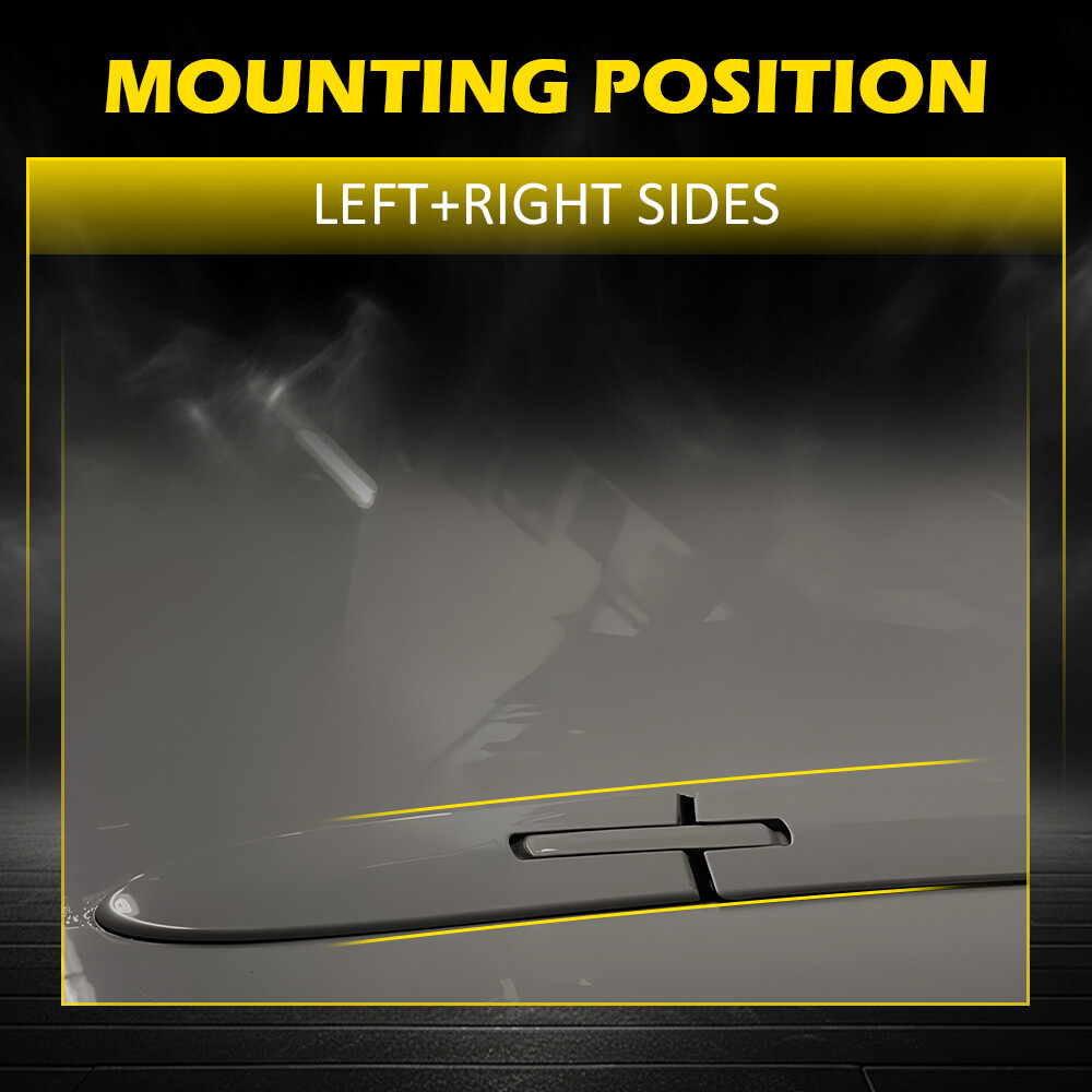 4Pcs Left+Right Convertible Roof Top Hinge Cover Fits BMW E93 335i M3 M4 F83 EOA