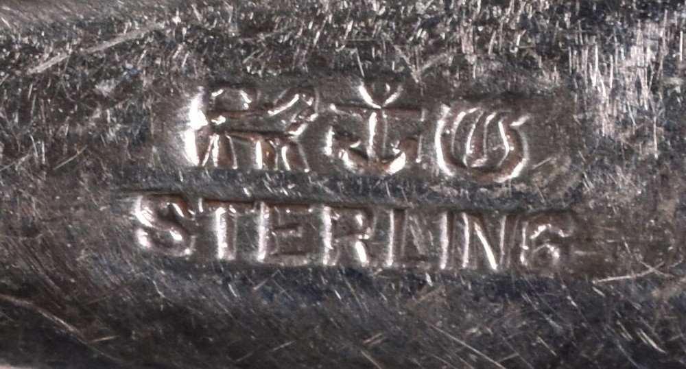 Gorham Repousse Master Salt Sterling Spoon