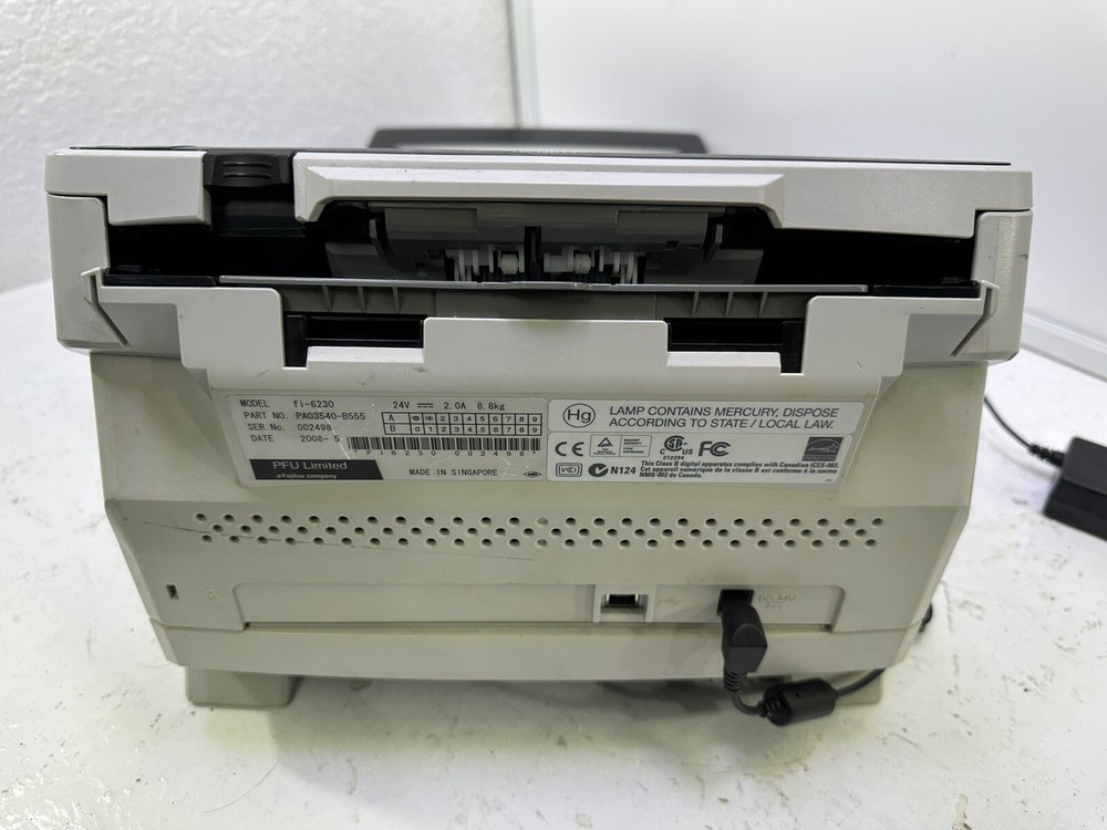 Fujitsu fi-6230 Duplex MULTI Document Color Scanner Tested fi-6230