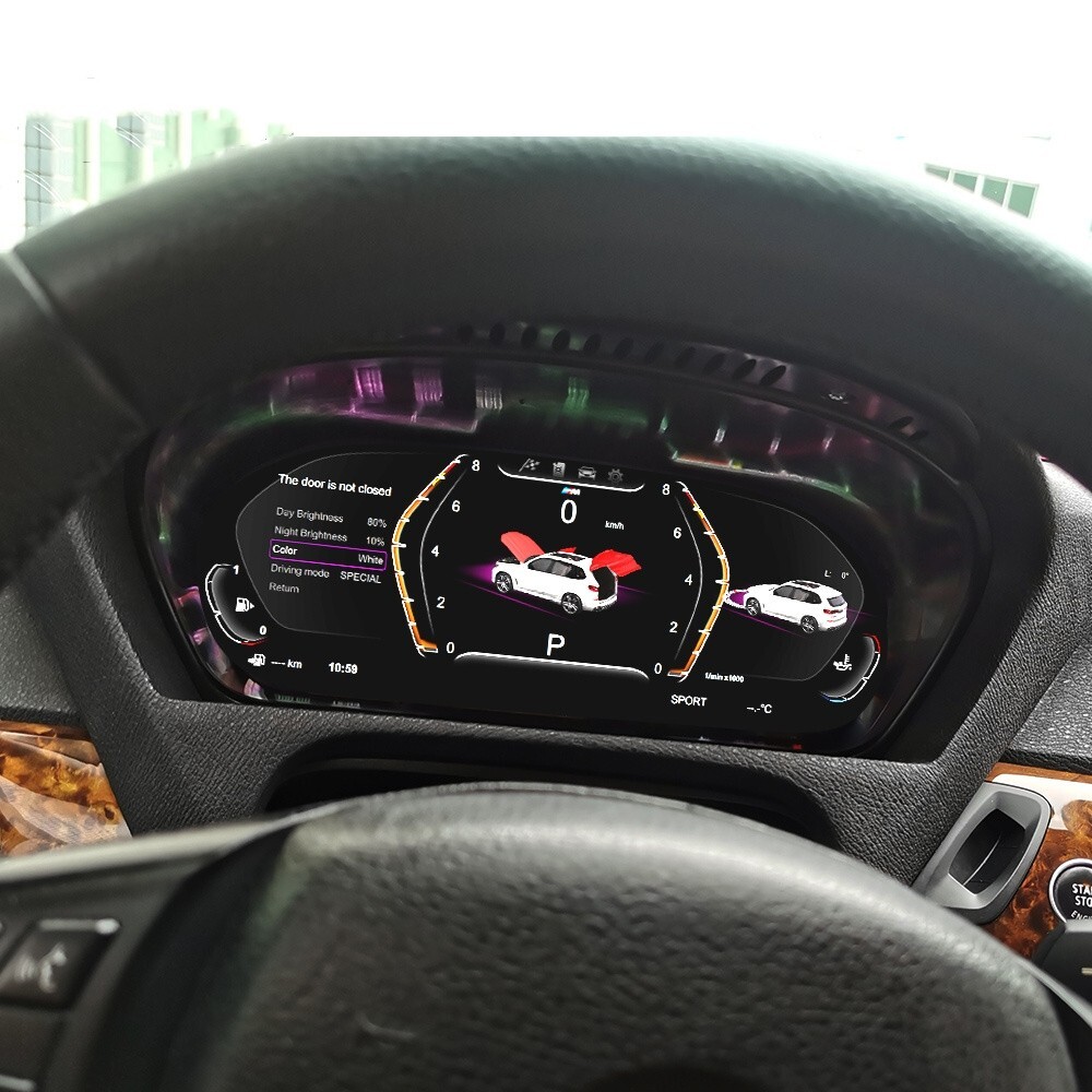12.3''DigitaI Instrument Cluster For BMW 5 Series E60 E61 E63 E64 M5 Speedometer