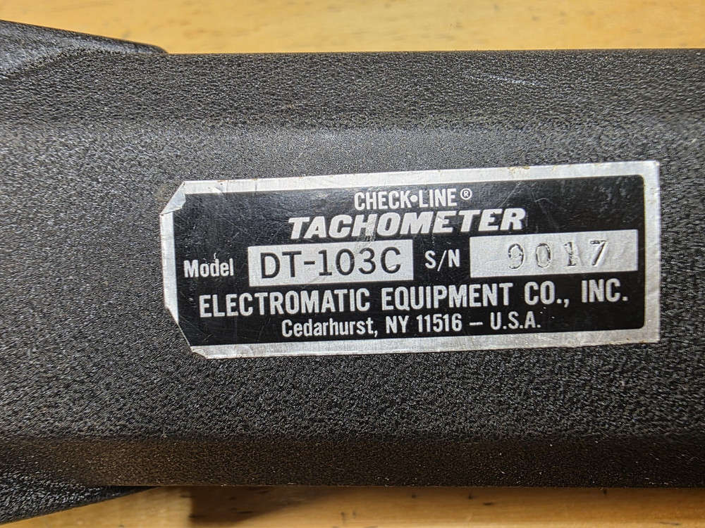 Shimpo Digital Tachometer