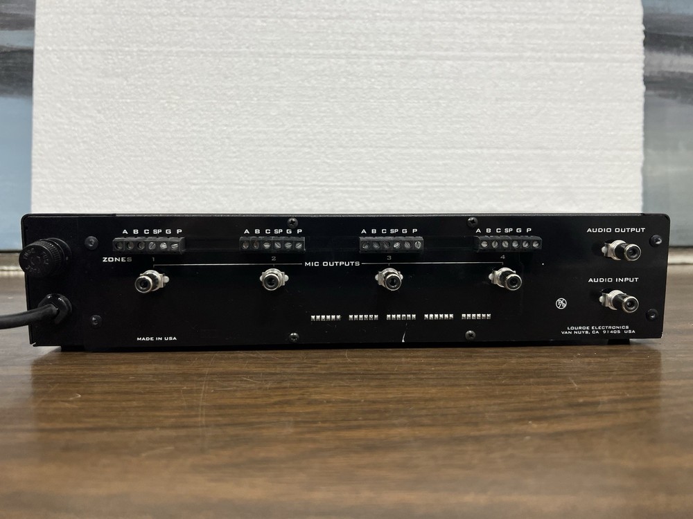 Louroe LE-322 AP-4TB Working TESTED!!