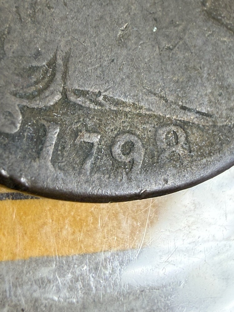 🇺🇸 1798 U.S. Draped Bust Large Cent Very Nice Early Original Example 1c