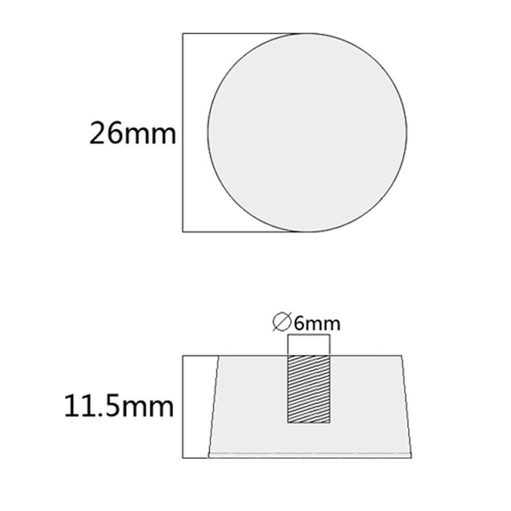 4pcs Guitar Speed Knobs for Electric Guitar Accessory Brown