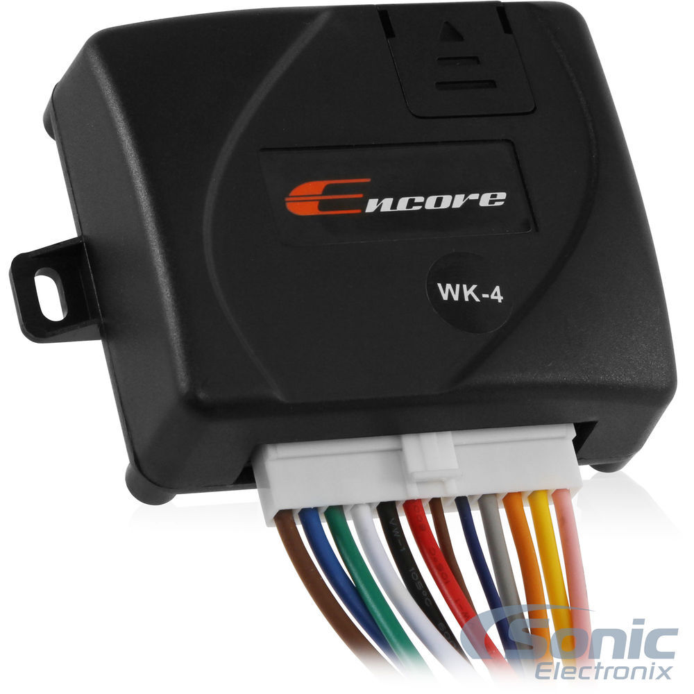 Encore WK-4 Four Window Roll-up Kit for Alarm/Remote Start Systems