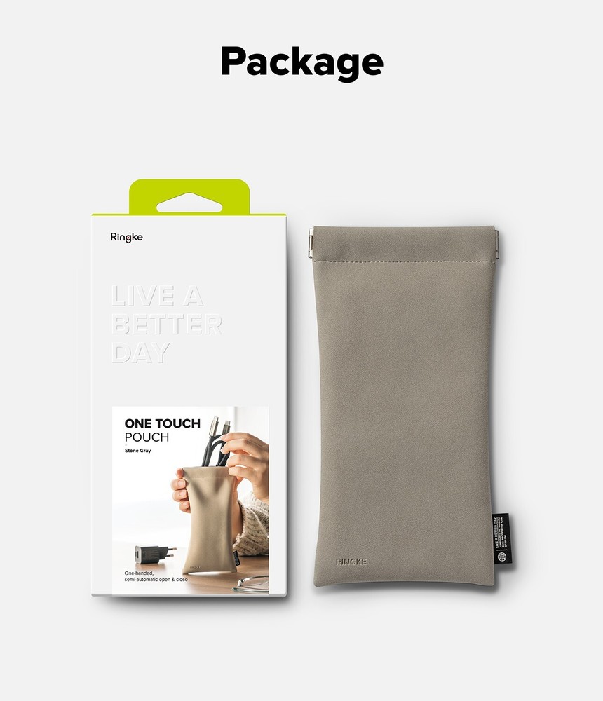 For Universal Pen Cable Glasses Wireless EarBuds Case | Ringke [One Touch Pouch]