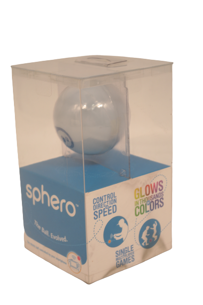 Sphero iOS and Android App Controlled Robotic Ball - Retail Packaging - White