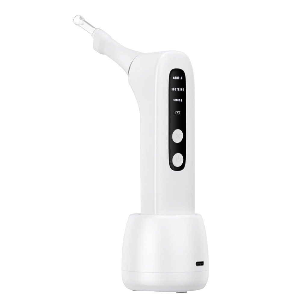 Electronic Tonsil Stone Remover Kit Vacuum LED Light 3 Adjustable Suction Modes