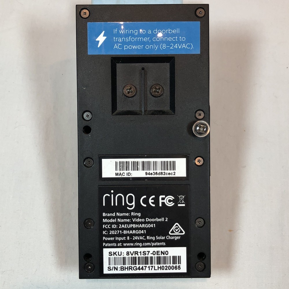 Ring Video Doorbell 2 Motion Security Camera