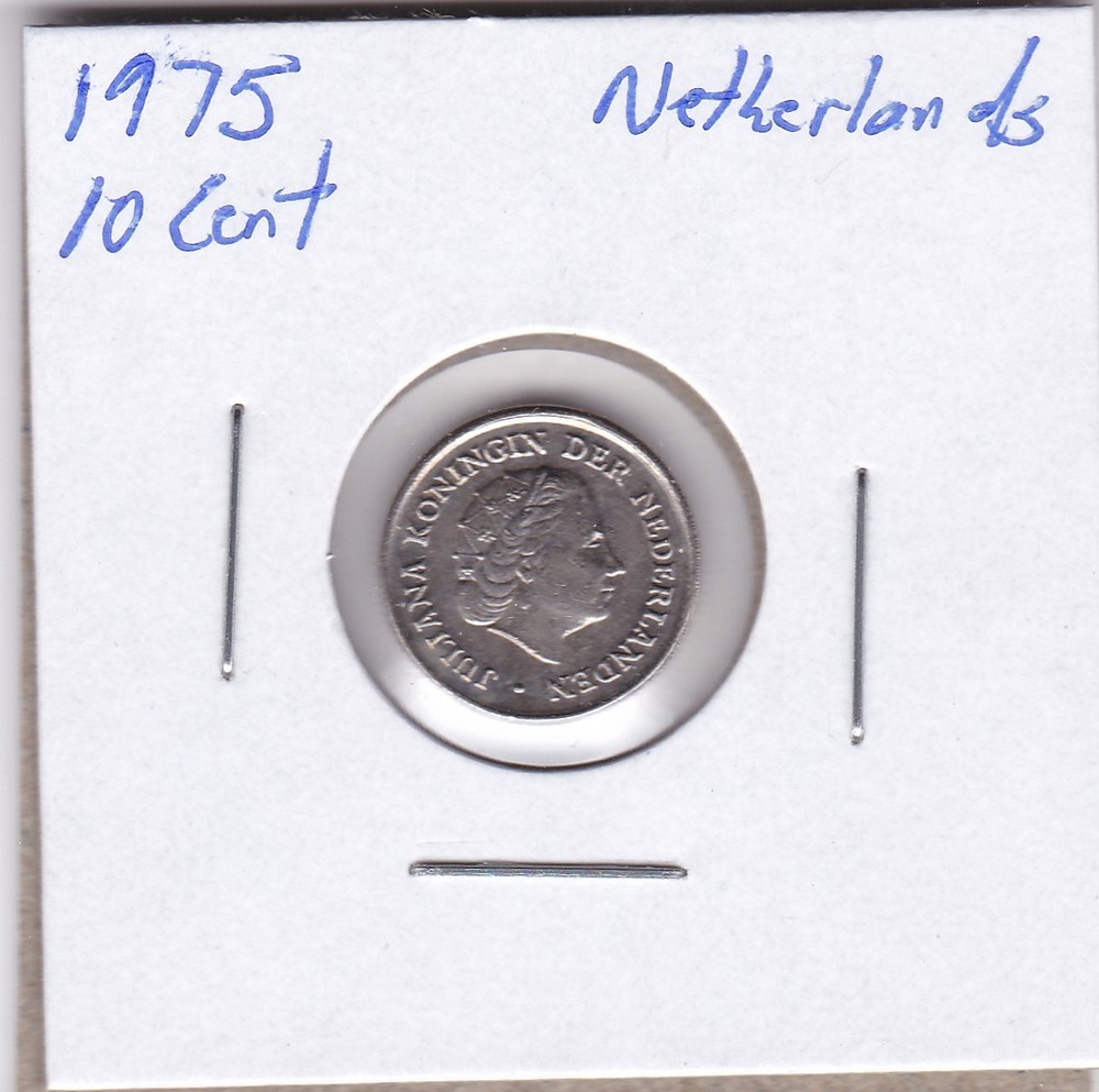 1975 Netherlands 10 Cent