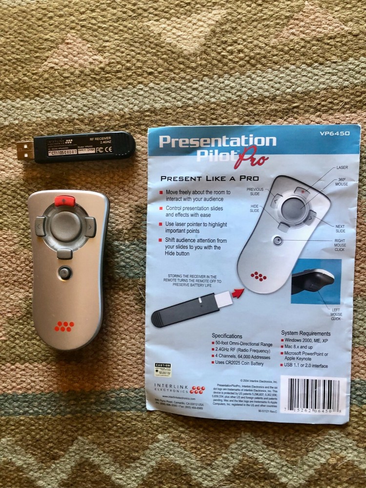 Presentation Pilot Pro