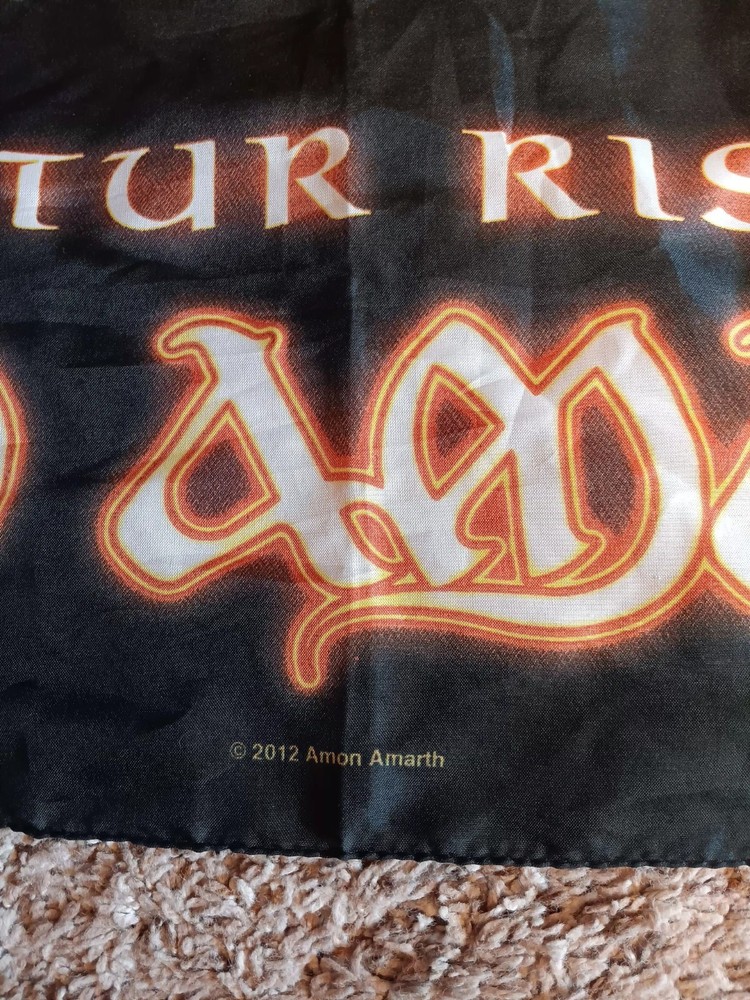 Amon Amarth Band Fabric Banner Flag Poster Wall Art 2012 Italy