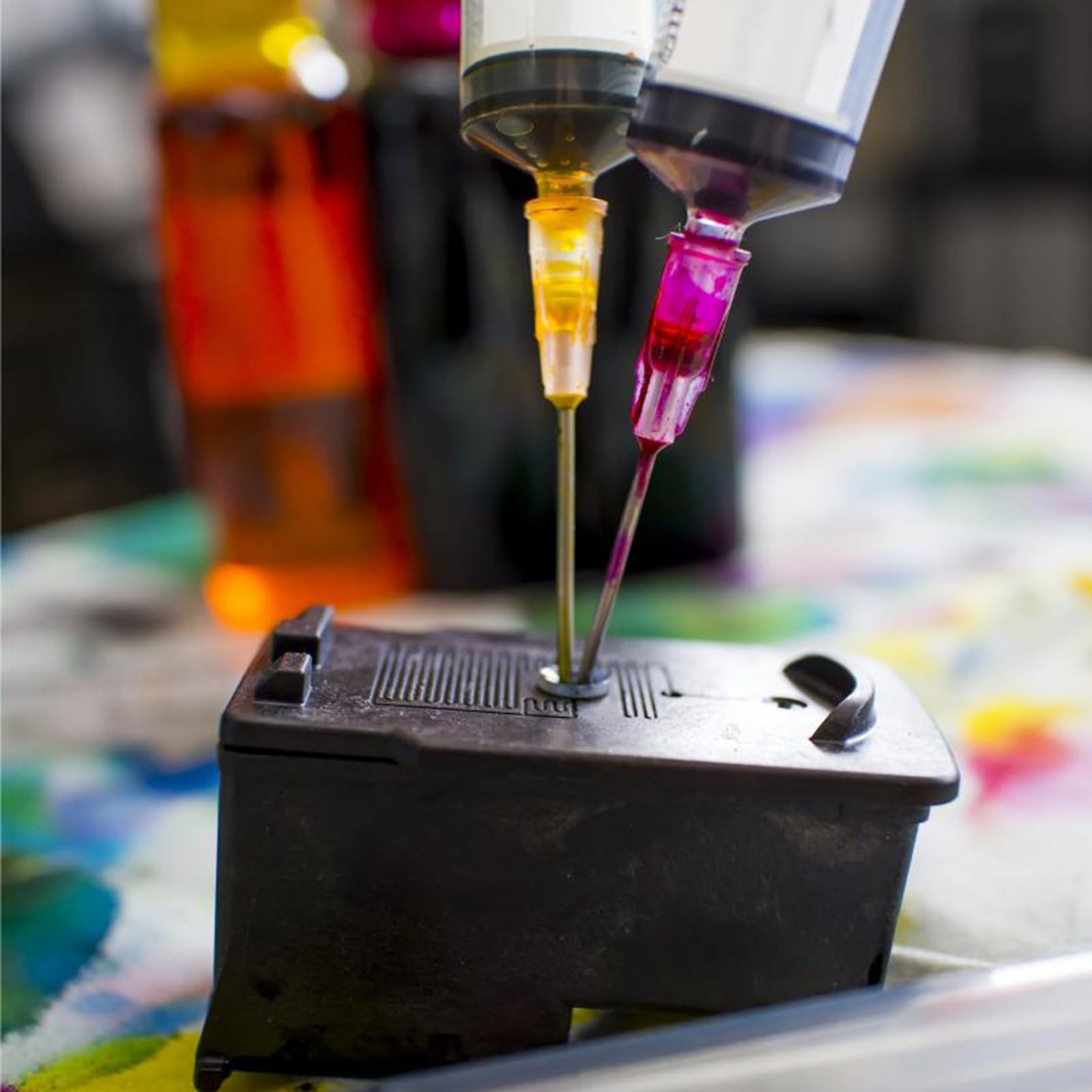 100Pack 27 Gauge 1/2 inch Needle Luer Lock Lab Dispensing 27G