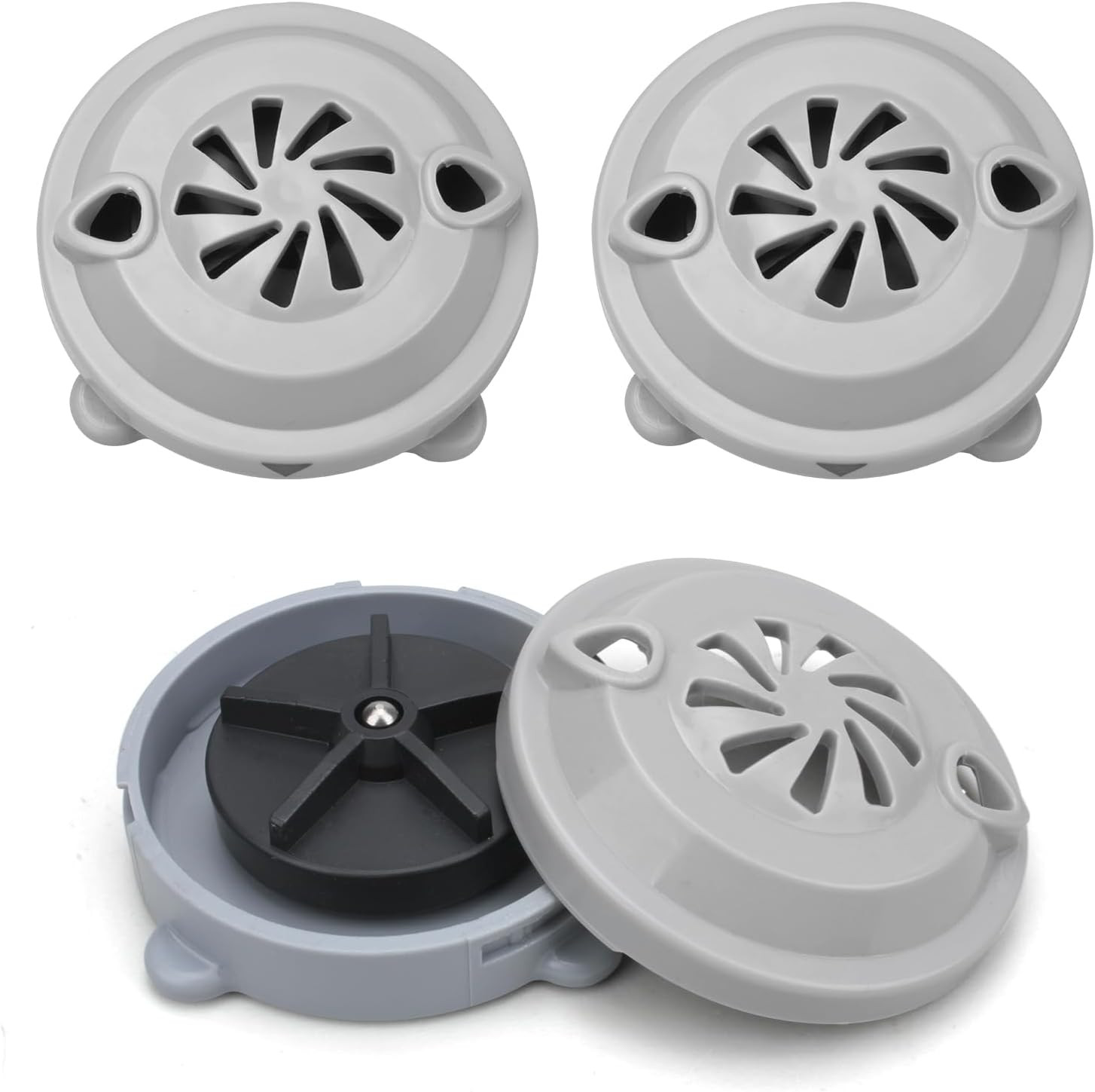 3 Pcs BF-004 Pipeless Magnetic Jet Head Motor Replacement for LURACO Jet Motor P