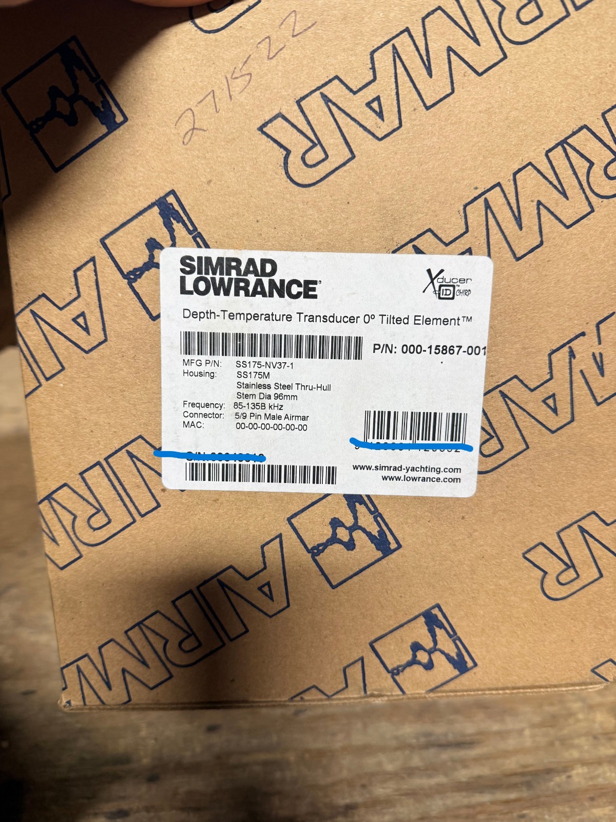 Simrad SS175M Transducer