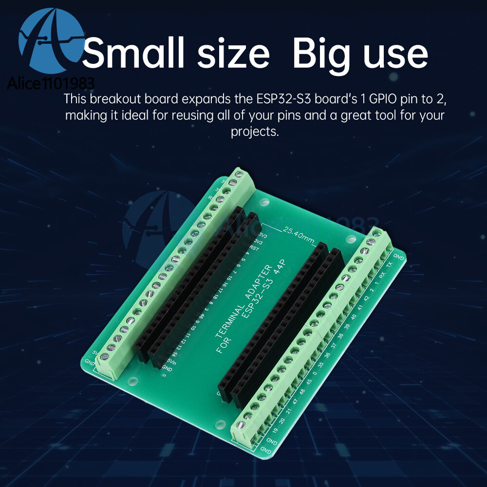 ESP32-S3 Expansion Board 44Pin Compatible With The Same Pinout.Development Board