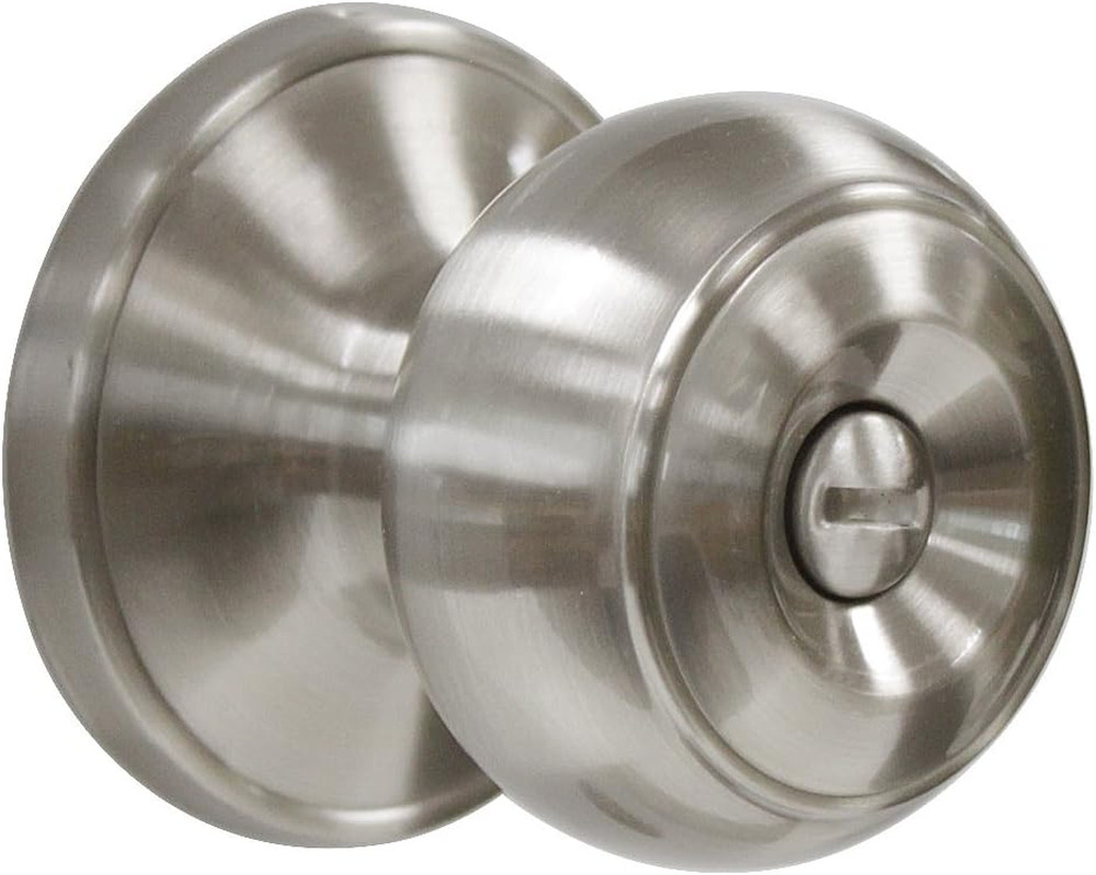 6 Pack Bathroom Bedroom Door Knobs Hardware, round Privacy Knobs Locksets Interi