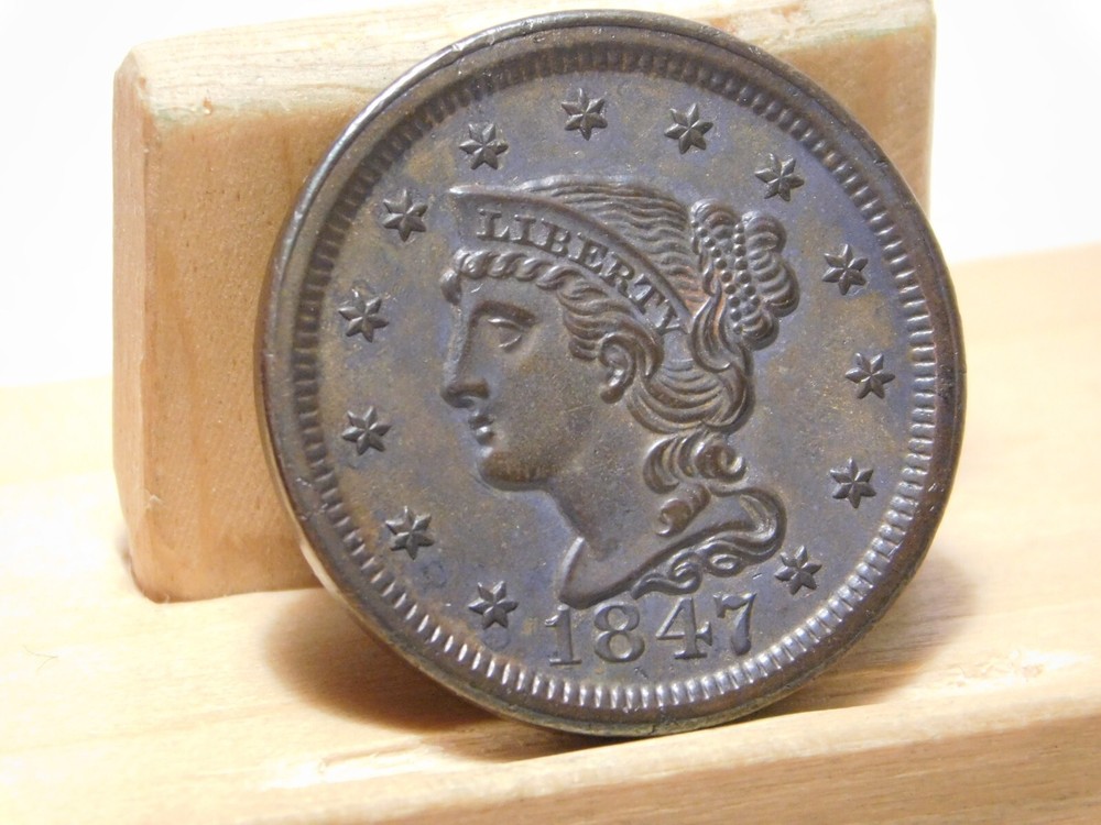 1847 U.S. large cent