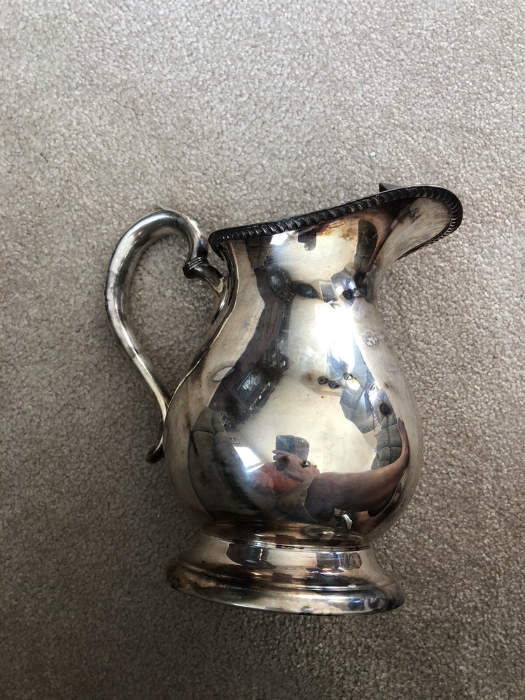 MARSHALL FIELDS VINTAGE WATER PITCHER STAMPED WITH MARSHALL FIELDS A22