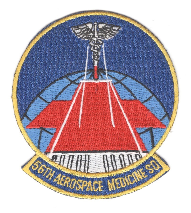 USAF Air Force Patch: 56th Aerospace Medicine Squadron - 3"