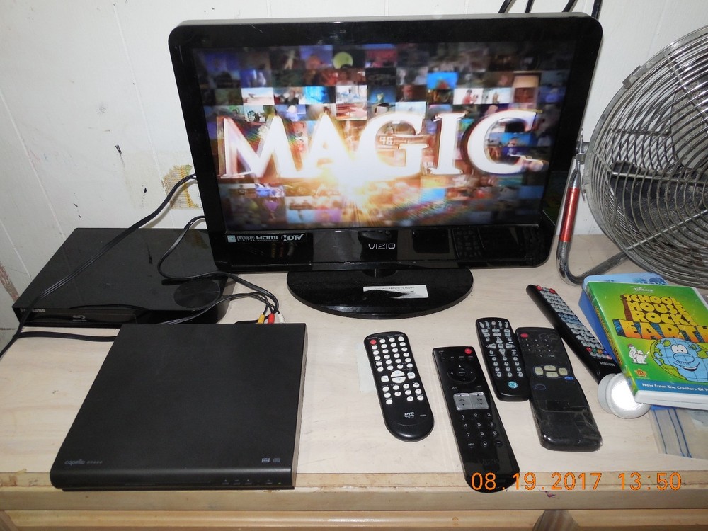 capello DVD Player Model CVD2216blk NO Remote