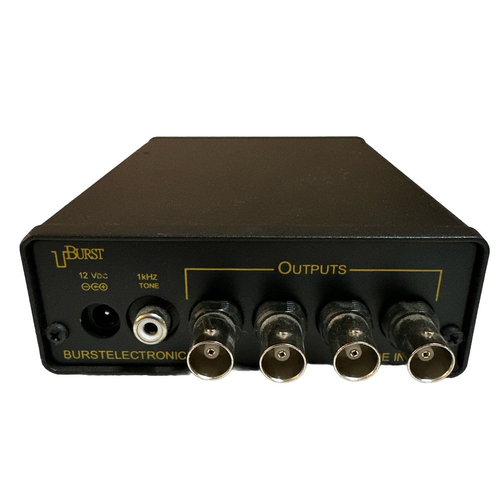 BURST ELECTRONICS BG-4 CB Video DA Four Output Video Distribution Amplifier