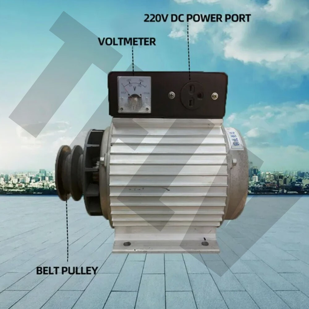 Portable electric welding power generation machine permanent magnet generator