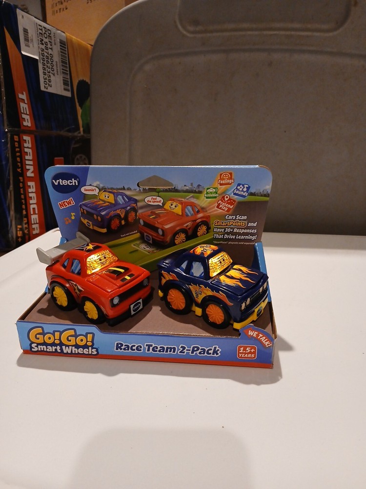 Go! Go! Smart Wheels Race Team 2-pack Talking