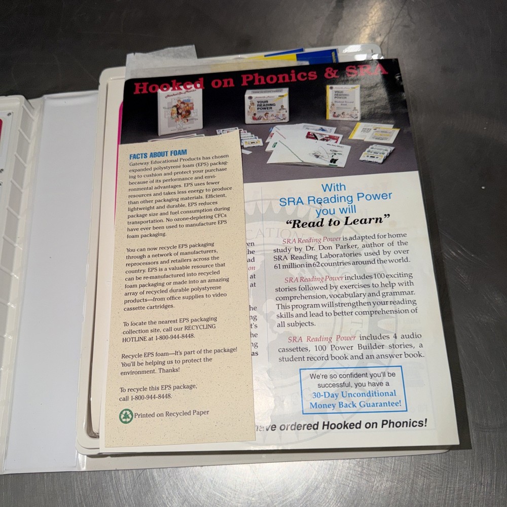 Vintage Hooked on Math Set – Complete Educational Kit, Homeschool 1992